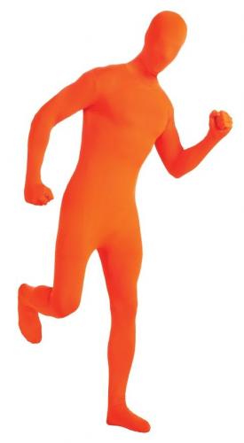 Оранжевый костюм Зентай вторая кожа - купить 