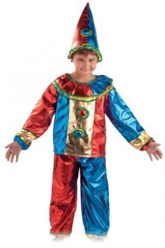 Детский цветной костюм клоу