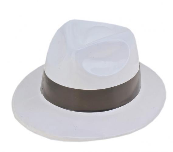 Белая шляпа мафиози - купить 