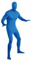 Синий костюм Зентай вторая кожа